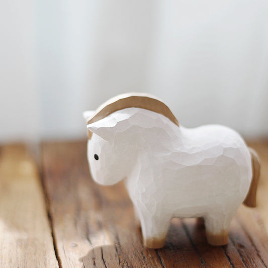 Exquisite Baby Horse Sculpted Hand-Painted Figurine – Perfect for Collectors and Decor