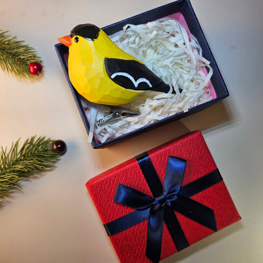 Clip-on Bird Ornaments With Gift Box Packing