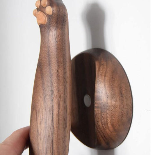 Shoehorn Handcraft Wooden catpaw Shape - Wooden Islands