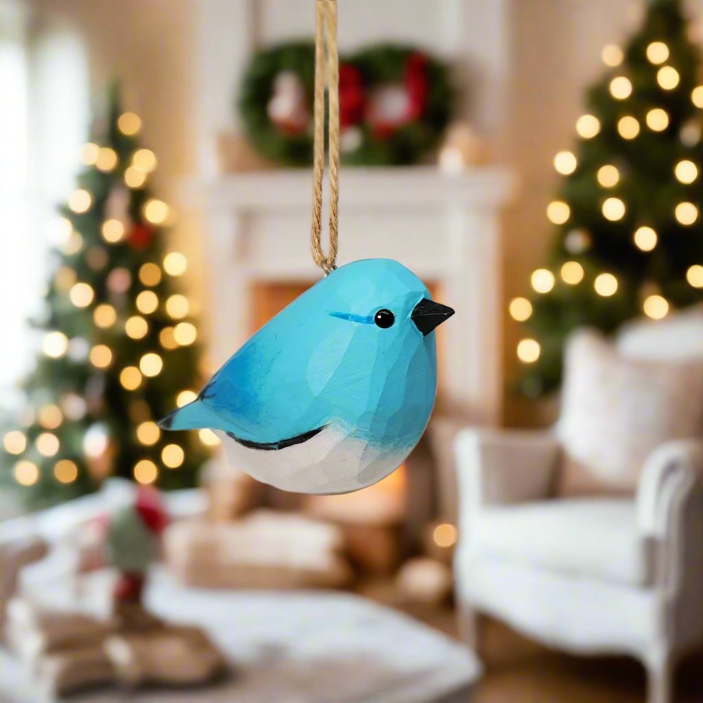 Bluebird-A Hanging Ornaments - Wooden Islands