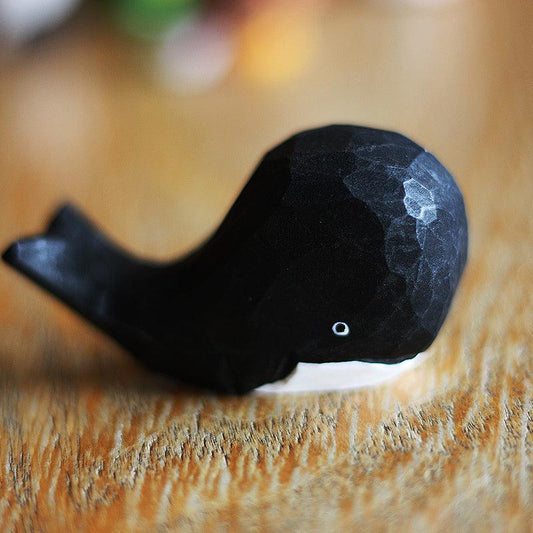 Wood Zoo Figurines Hand Carved Painted Wooden - Wooden Islands