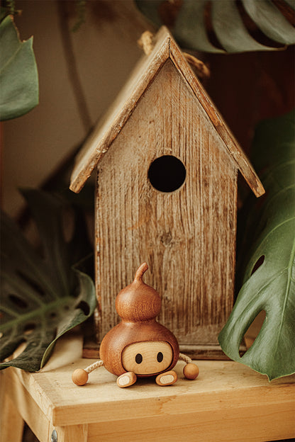 Gourd Creative Wooden Decoration - A Touch of Nature's Elegance