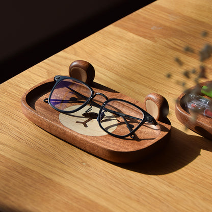 Bear Glasses Storage Tray: Your Adorable Organizer