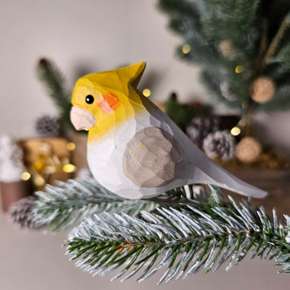 Cockatiel Clip-on Bird Ornament