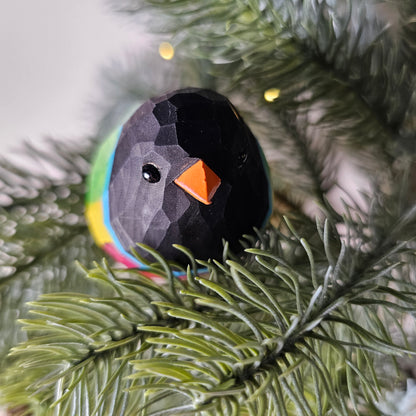 Gouldian finch Clip-on Bird Ornament