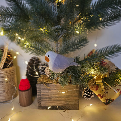 Lovebirds Clip-on Bird Ornament