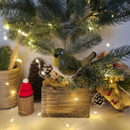 White-Eyes Bird Clip-on Ornament