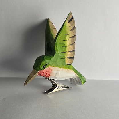 Hummingbird Clip-on Bird Ornament