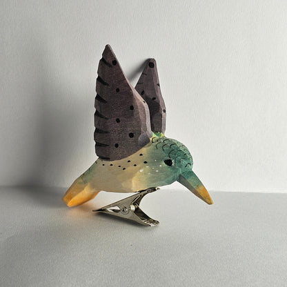 Hummingbird Clip-on Bird Ornament