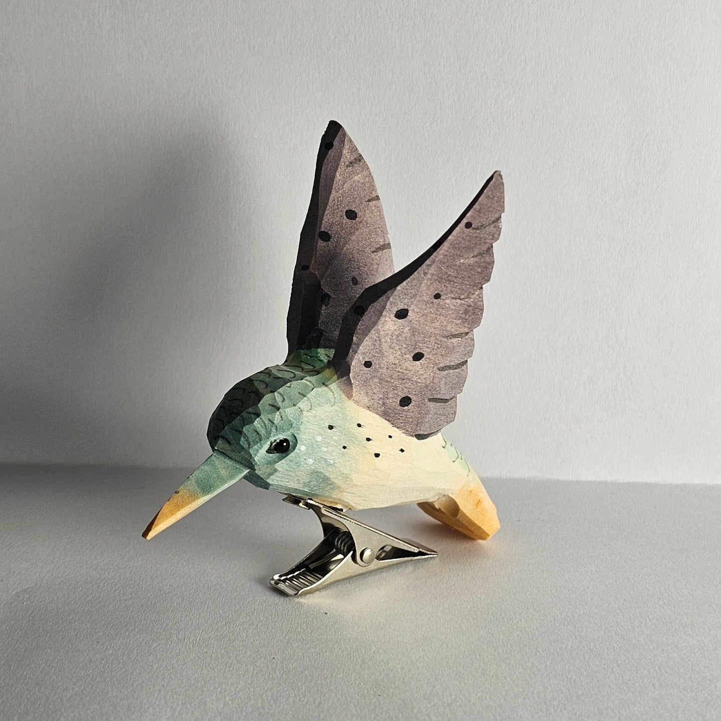 Hummingbird Clip-on Bird Ornament