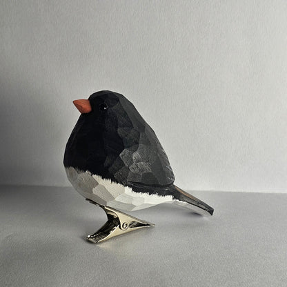 Junco Clip-on Bird Ornament