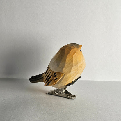 Chubby Clip-on Bird Ornament