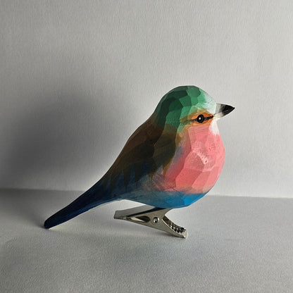 Lilac-breasted roller Clip-on Bird Ornament