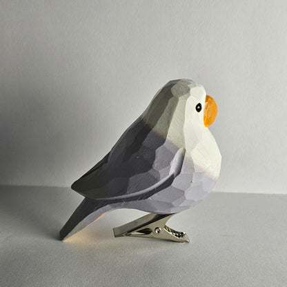 Lovebirds Clip-on Bird Ornament