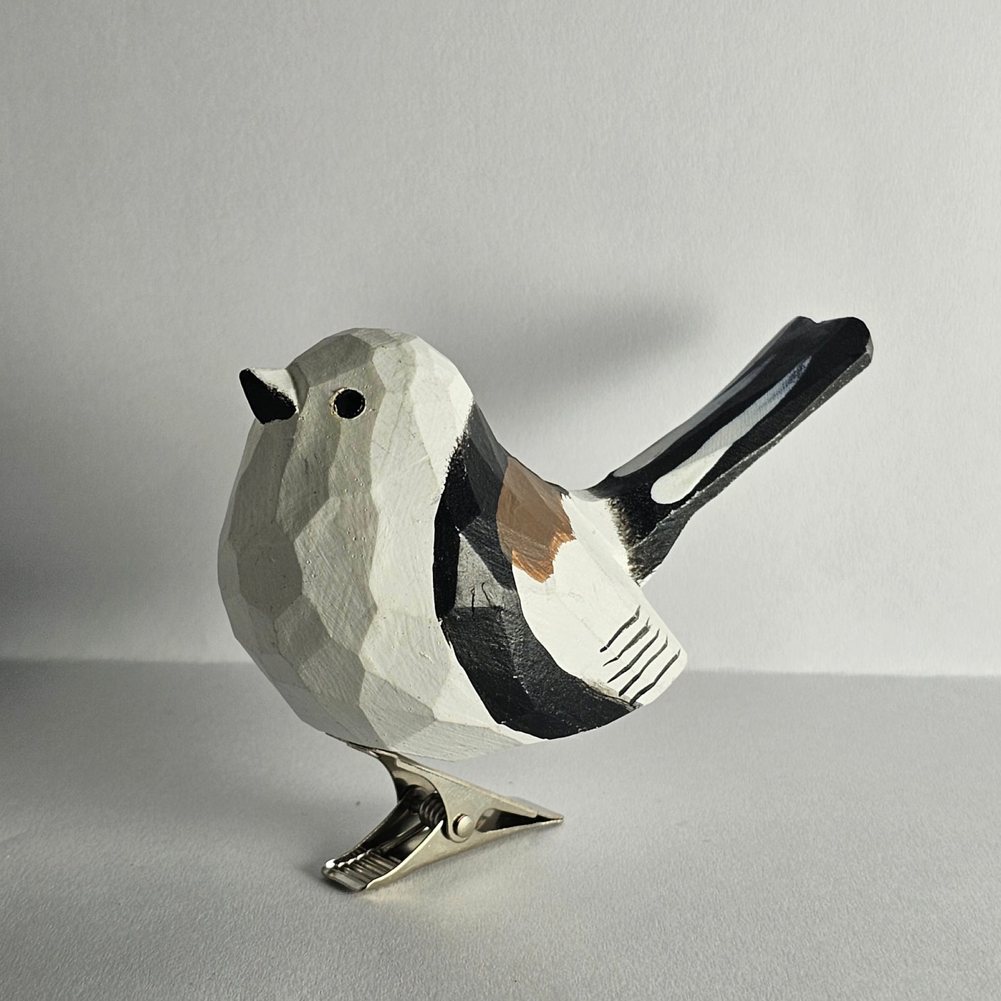 Long-tailedTit Clip-on Bird Ornament