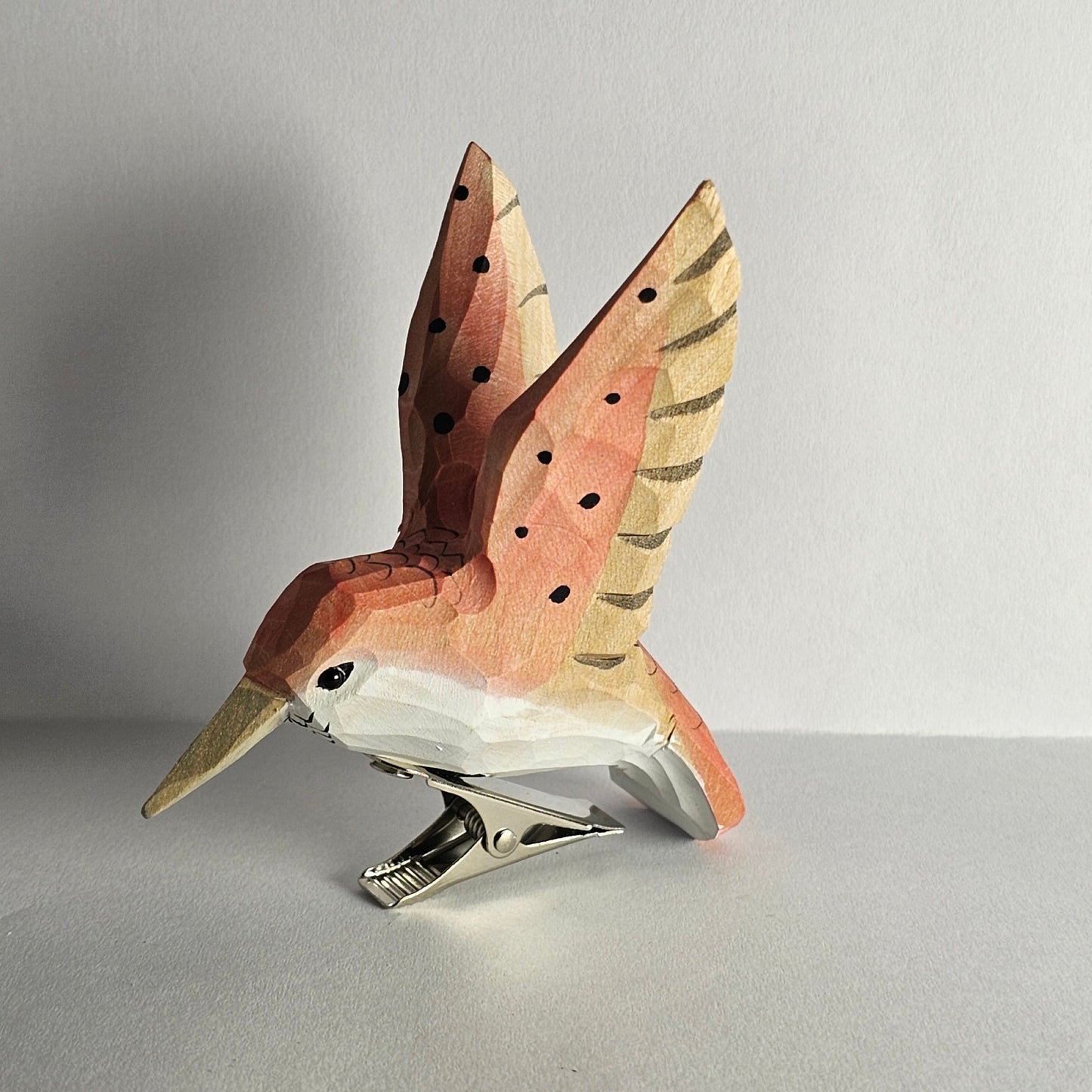 Hummingbird Clip-on Bird Ornament