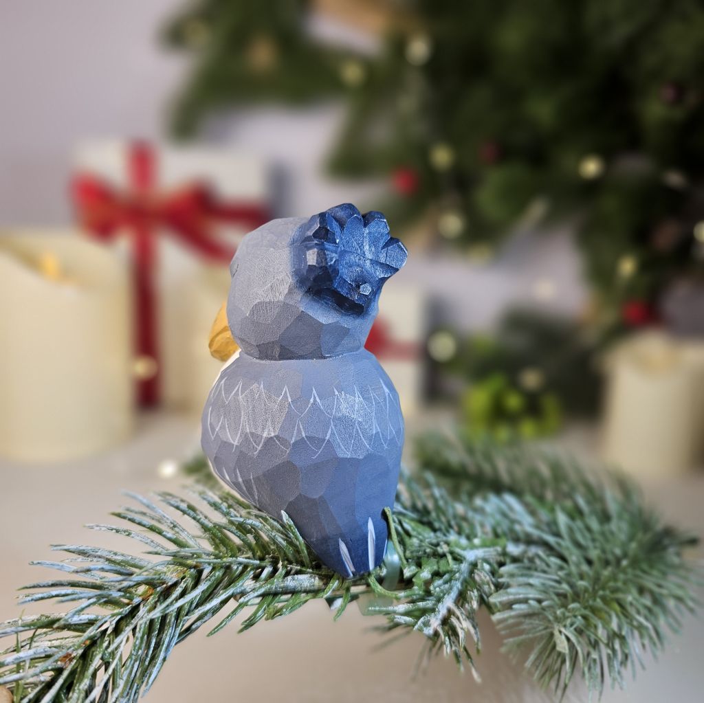 Shoebill Wooden Clip-on Christmas Tree Ornament