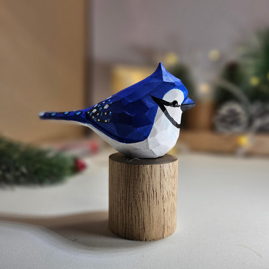 Custom Blue Jay Figurine