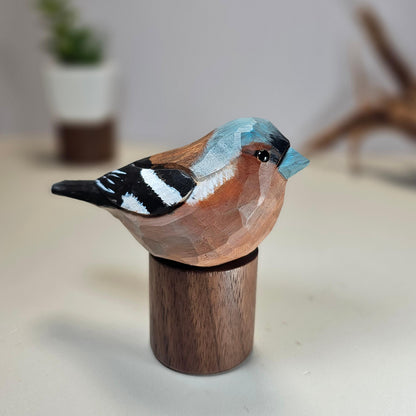 Eurasian Chaffinch Custom Bird Figurine