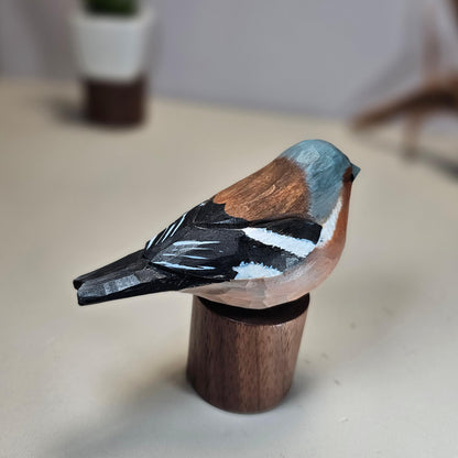 Eurasian Chaffinch Custom Bird Figurine