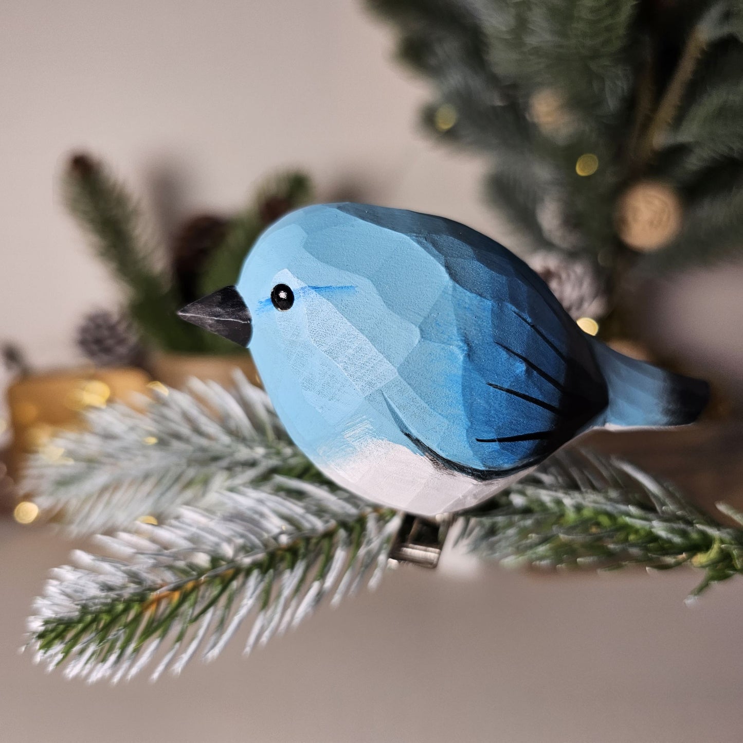 Clip-on Bird Ornaments for Christmas Tree
