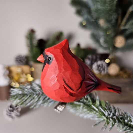 Clip-on Bird Ornaments for Christmas Tree