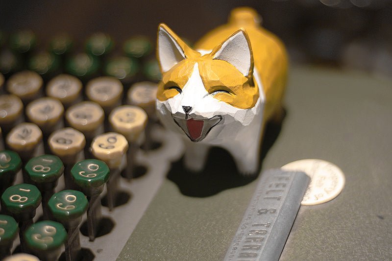 Hand-Painted Wooden Corgi and Husky Figurines – Adorable Artisan Decor - Wooden Islands