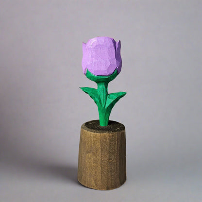 Handmade Wooden Rose With Gift Box Packing - Wooden Islands