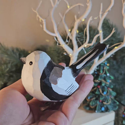 Long-tailedTit Clip-on Bird Ornament