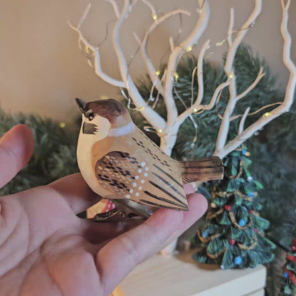 Sparraw V1 Bird Clip-on Ornament