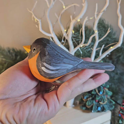 American Robin Clip-on Bird Ornament