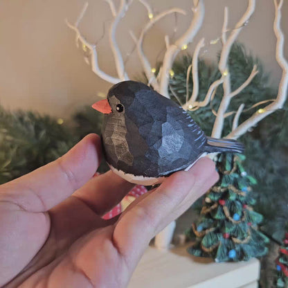 Junco Clip-on Bird Ornament