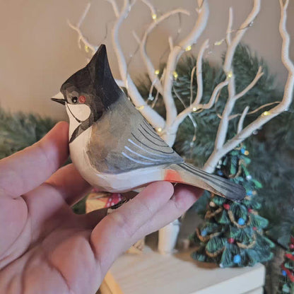 Red-whiskered bulbul Clip-on Bird Ornament