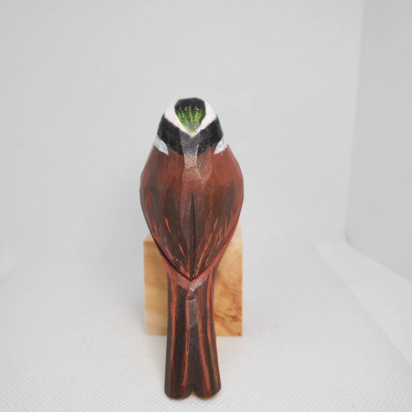 Great Kiskadee Hand-Painted Bird Figurine