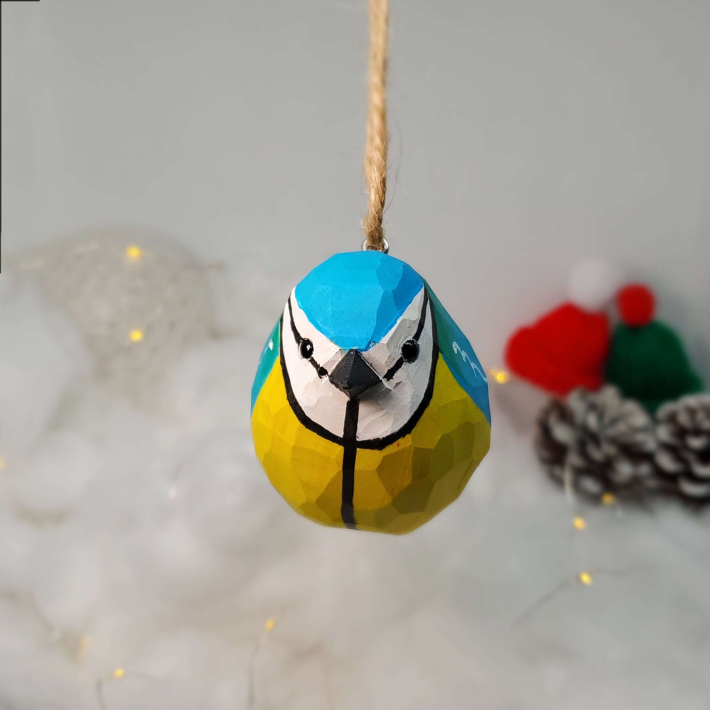 Eurasian blue tit Bird Hanging Ornaments