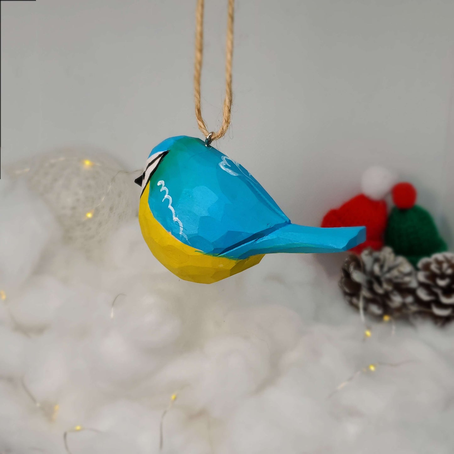 Eurasian blue tit Bird Hanging Ornaments