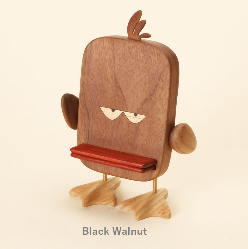 Duck Cell Phone Stand Wooden Handmade Big Face Phone Stand - Wooden Islands