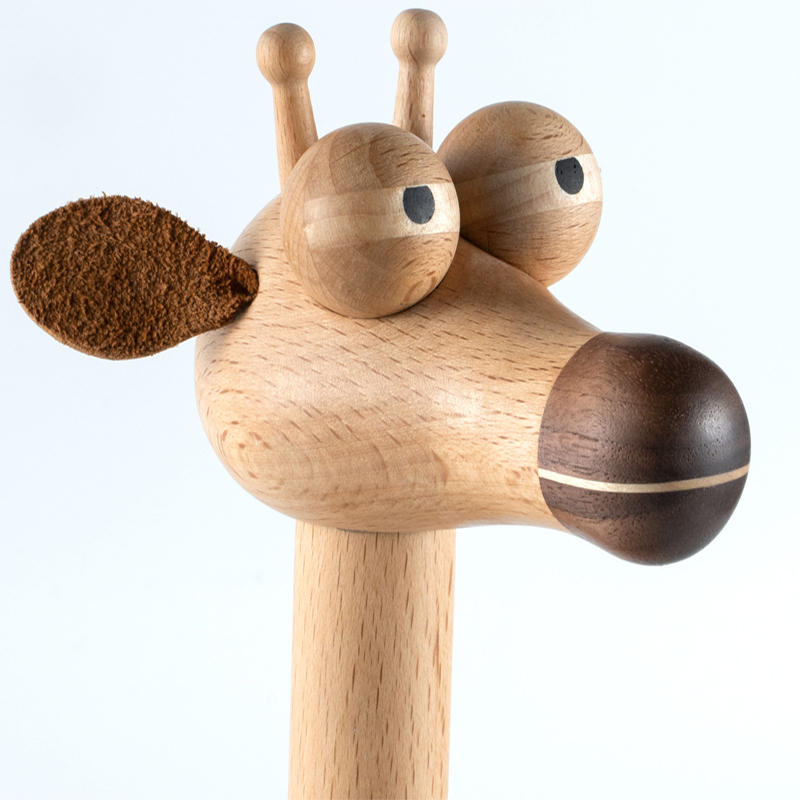 Giraffe Tissue Holder Wooden Handmade Home Decoration Gifts - Wooden Islands