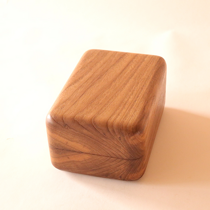 Hand Carved Tissue Box Cover Wooden Original Designer - Wooden Islands