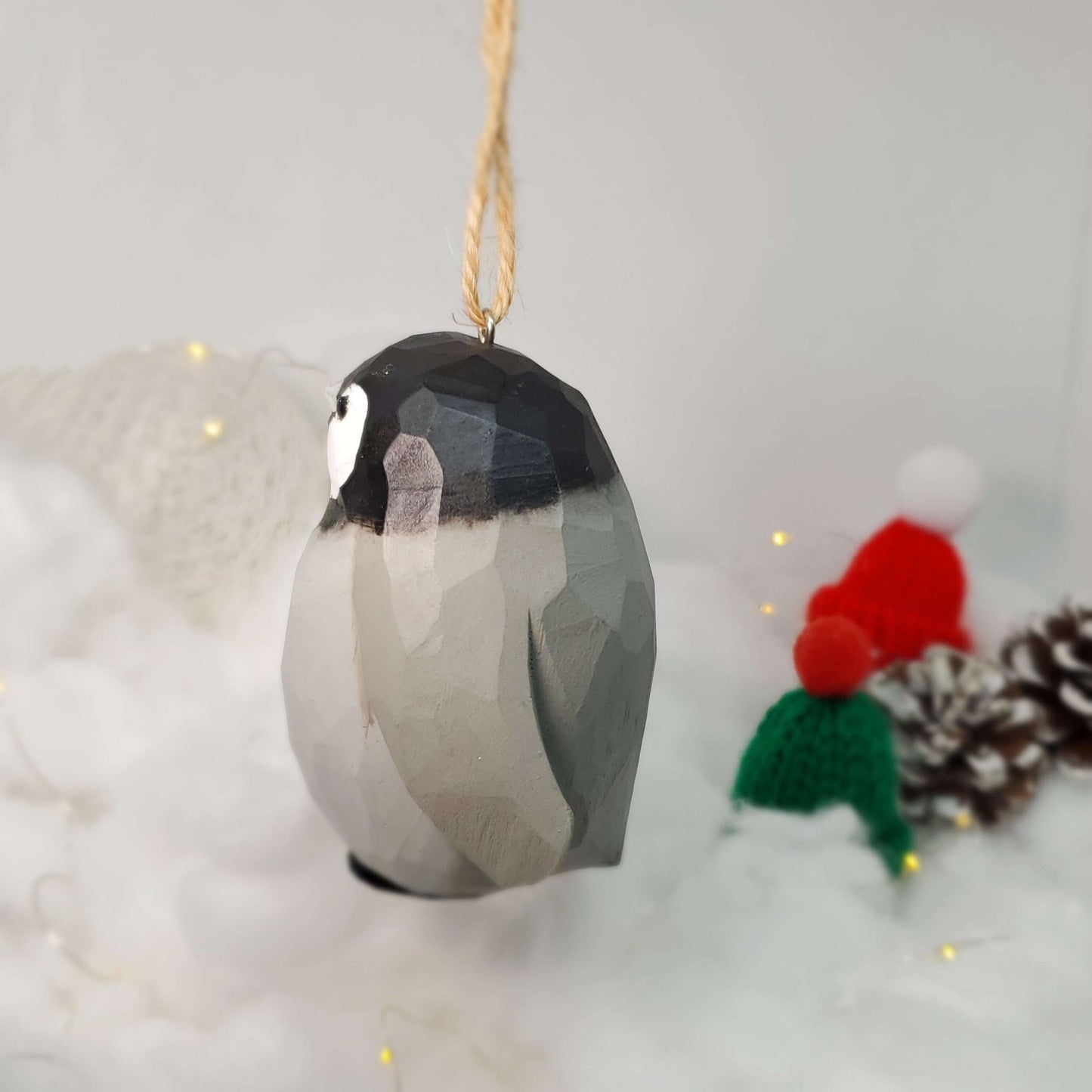 Penguin Hanging Ornaments - Wooden Islands